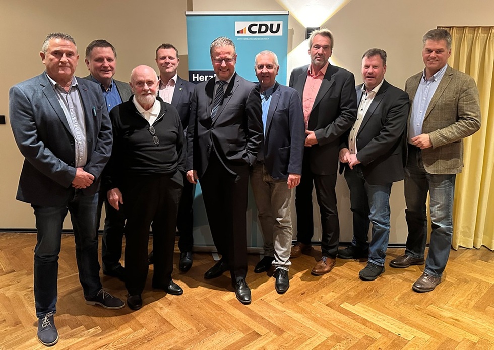 v.l.n.r.: Ralf Schmidtke, Michael Nagel, Arno Stüwe, Andreas Czerwinski, Volker Heinecke, Ulf Schmidt, Uwe Moldenhauer, Dietmar Weichsel, Jörg Hillmer.